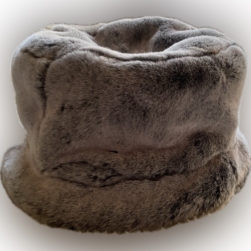 Vintage Plush Bucket Hat